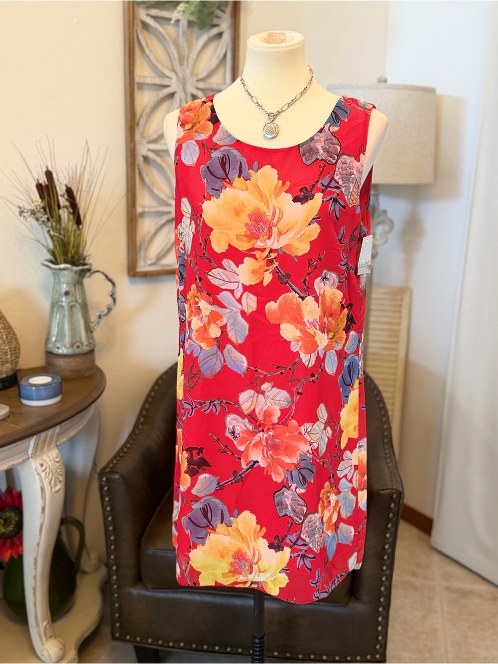 Floral Tango Shift dress nwt size m